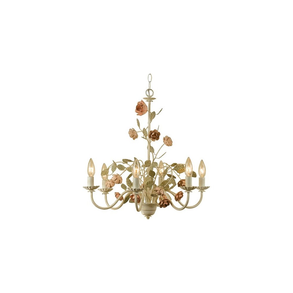 Ramblin' Rose Elements Mid-size Chandelier