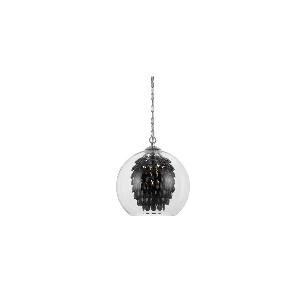 Glitzy Chandelier- Black