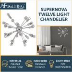 Supernova Twelve Light Chandelier