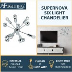 Supernova Six Light Mini Chandelier