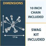 Supernova Six Light Mini Chandelier