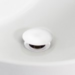 24.25-in. W 3H4-in. Ceramic Top Set In White Color - Overflow Drain Incl.