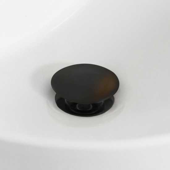 24-in. W 3H8-in. Ceramic Top Set In White Color - Overflow Drain Incl.