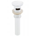 24-in. W 3H4-in. Ceramic Top Set In White Color - Overflow Drain Incl.