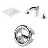 21-in. W 3H8-in. Ceramic Top Set In White Color