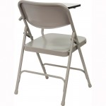 Premium Steel Folding Chair with Left Handed Tablet Arm