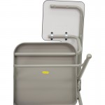 Premium Steel Folding Chair with Left Handed Tablet Arm