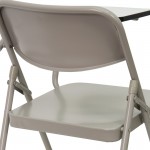 Premium Steel Folding Chair with Left Handed Tablet Arm