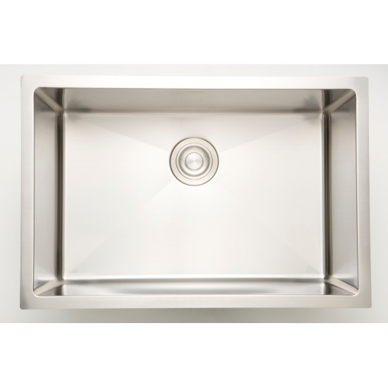 20-in. W CSA Approved Stainless Steel Kitchen Sink With Stainless Steel Finish And 18 Gauge