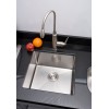 18-in. W CSA Approved Stainless Steel Kitchen Sink With Stainless Steel Finish And 18 Gauge