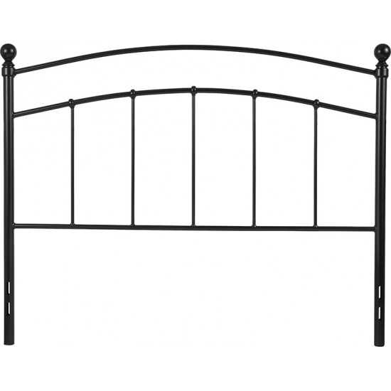 Woodstock Decorative Black Metal Full Size Headboard