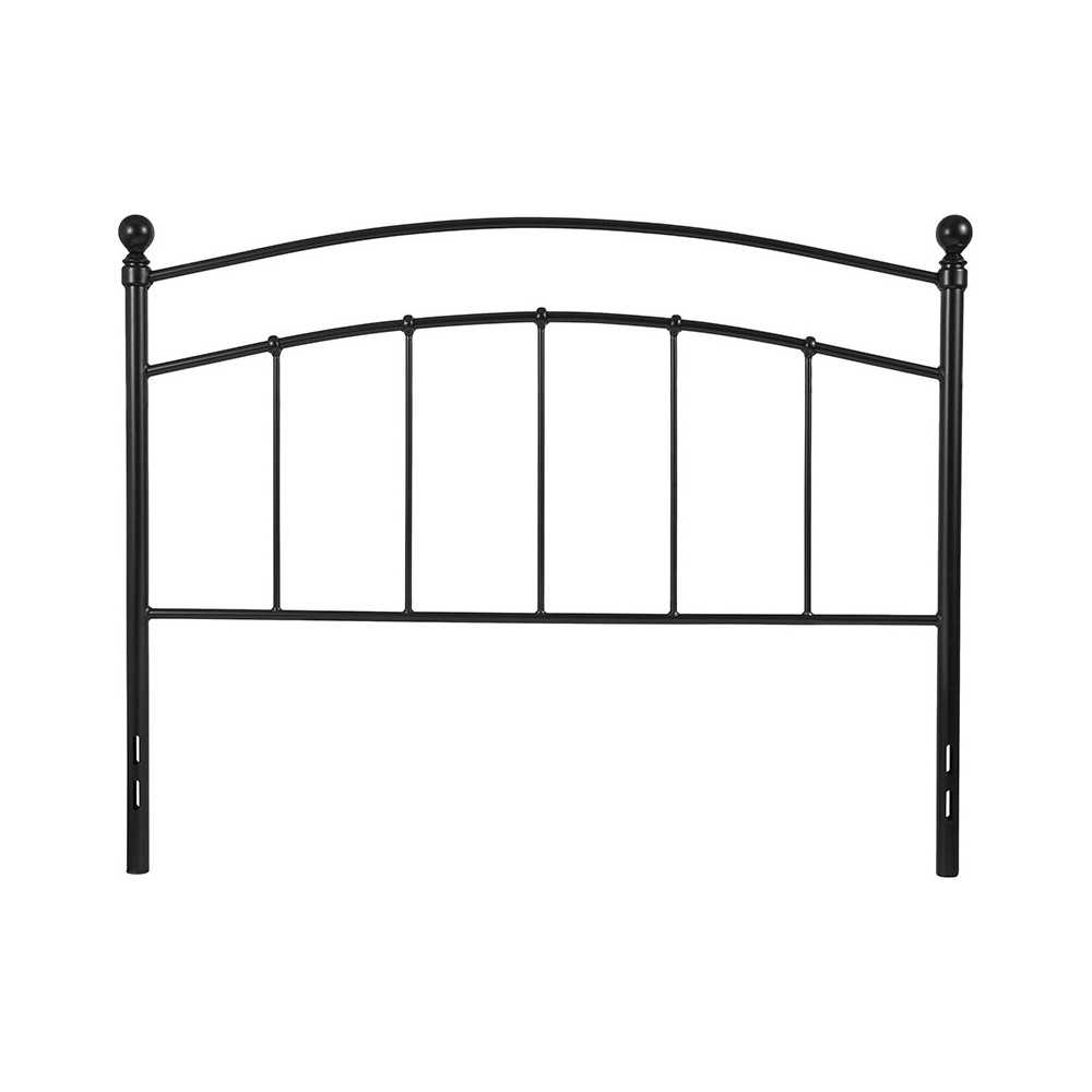 Woodstock Decorative Black Metal Full Size Headboard