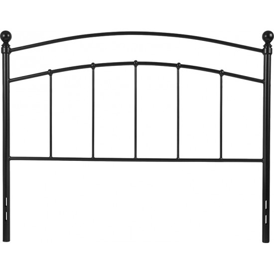 Woodstock Decorative Black Metal Full Size Headboard