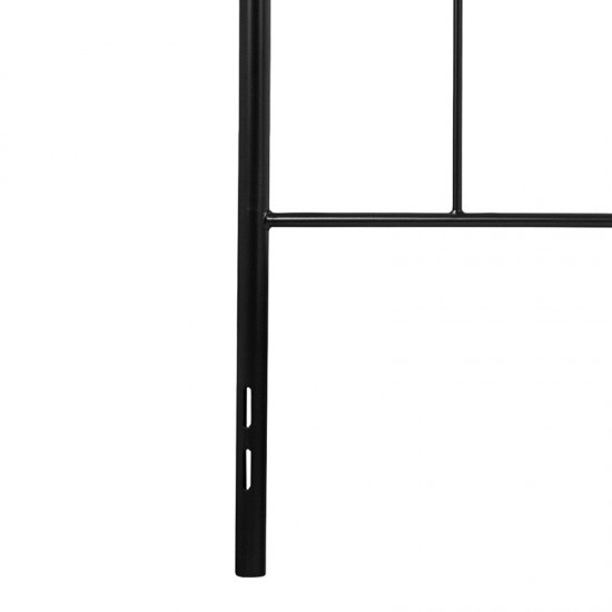Woodstock Decorative Black Metal King Size Headboard