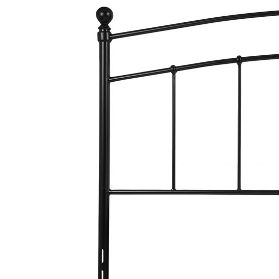 Woodstock Decorative Black Metal King Size Headboard