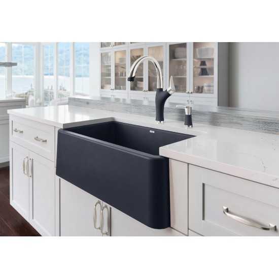 Ikon Farmhouse Sink, Anthracite