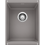 Precis Medium Bowl Undermount, Metallic Gray