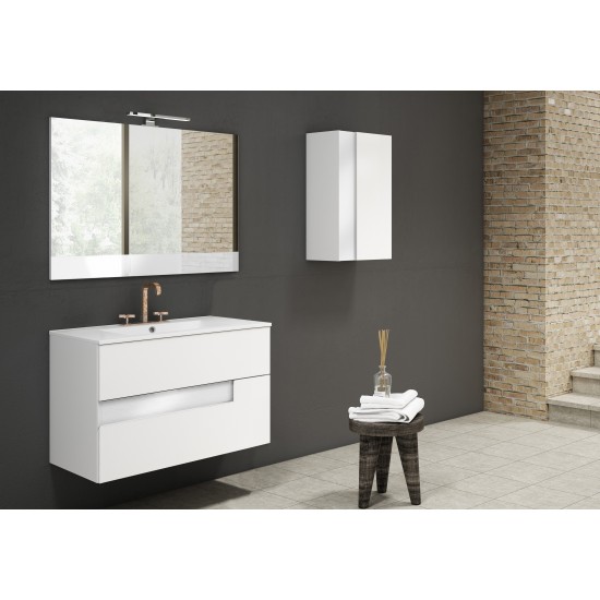 Lucena Bath 32" White Vision Vanity