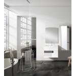 Lucena Bath 32" White and Grey Vision Vanity