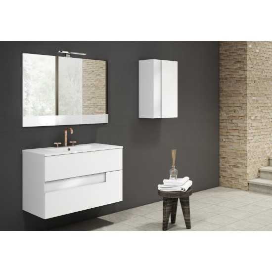 Lucena Bath 48" White Vision Vanity