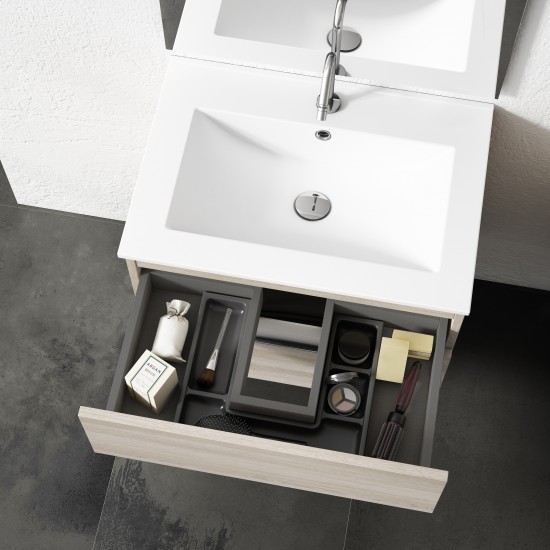 Lucena Bath 80" White Vision Double Vanity
