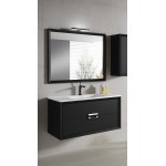 Lucena Bath 24" Black Decor Tirador Vanity