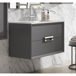 Lucena Bath 24" Grey Decor Tirador Vanity