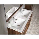 Lucena Bath 48" Black Decor Tirador double Vanity