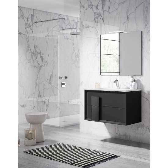 Lucena Bath 24" Grey Cristal Vanity