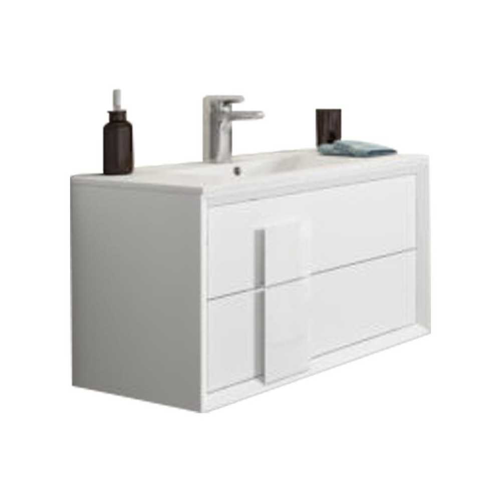 Lucena Bath 32" White Decor Cristal Vanity