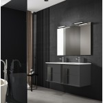 Lucena Bath 48" Grey Cristal Vanity