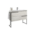 Lucena Bath 40" Abedul Scala Vanity with Legs and Towel Bar