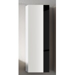 Lucena Bath White and black Vision Tall Unit