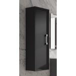 Lucena Bath Black Decor Tirador Tall Unit