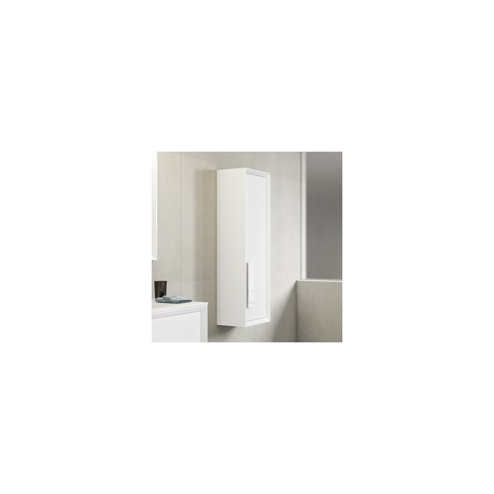 Lucena Bath White Decor Cristal Tall Unit