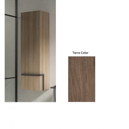 Lucena Bath Terra Scala tall Unit With Left Side Door