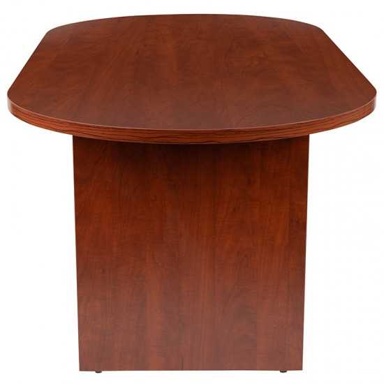 6 Foot (72 inch) Oval Conference Table in Cherry