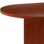 6 Foot (72 inch) Oval Conference Table in Cherry