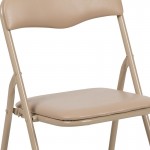 Kids Tan 3 Piece Folding Table and Chair Set