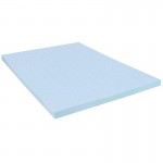 Capri Comfortable Sleep 3 inch Cool Gel Memory Foam Mattress Topper - Full