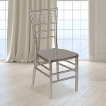 HERCULES PREMIUM Series Pewter Resin Stacking Chiavari Chair