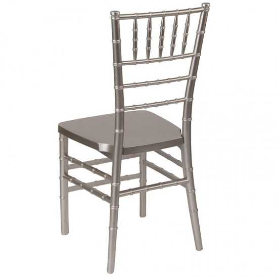 HERCULES PREMIUM Series Pewter Resin Stacking Chiavari Chair