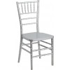 HERCULES PREMIUM Series Silver Resin Stacking Chiavari Chair