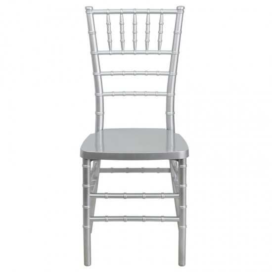 HERCULES PREMIUM Series Silver Resin Stacking Chiavari Chair
