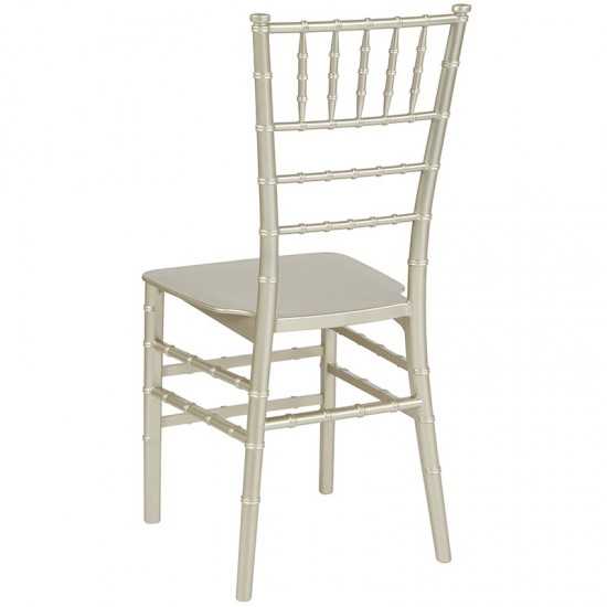 Champagne Resin Stacking Chiavari Chair