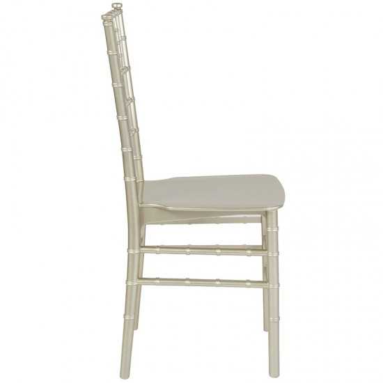 Champagne Resin Stacking Chiavari Chair