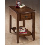 Medium Brown Chairside Table