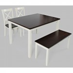 Asbury Park 4-Pack - Table with 2 Chairs and 1 Bench