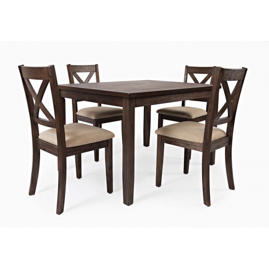 Walnut Creek 5 Pack - Dining Table with 4 Chairs