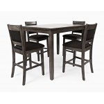 Greyson Heights 5 Pack - Counter Height Table with 4 Stools